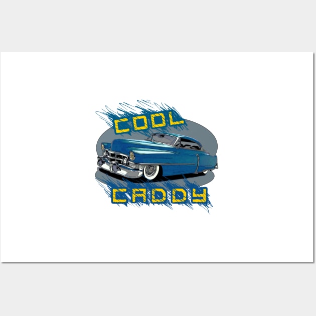 Cool Caddy - 1950 Caddy Wall Art by Wilcox PhotoArt